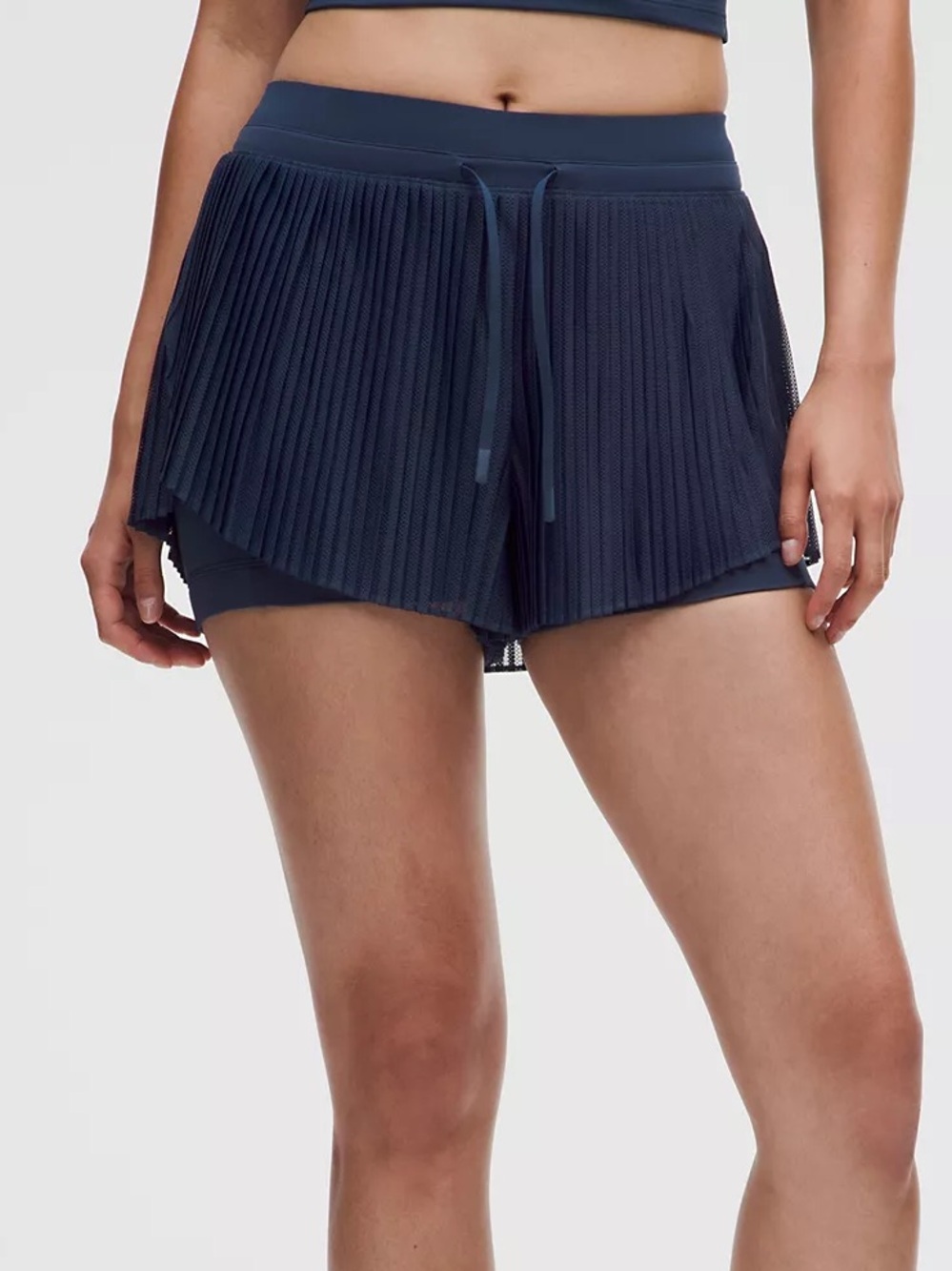 Lululemon Large Ace Advantage 2” Pleated Tennis Shorts